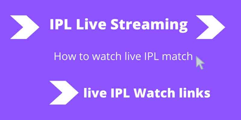 ipl live streaming